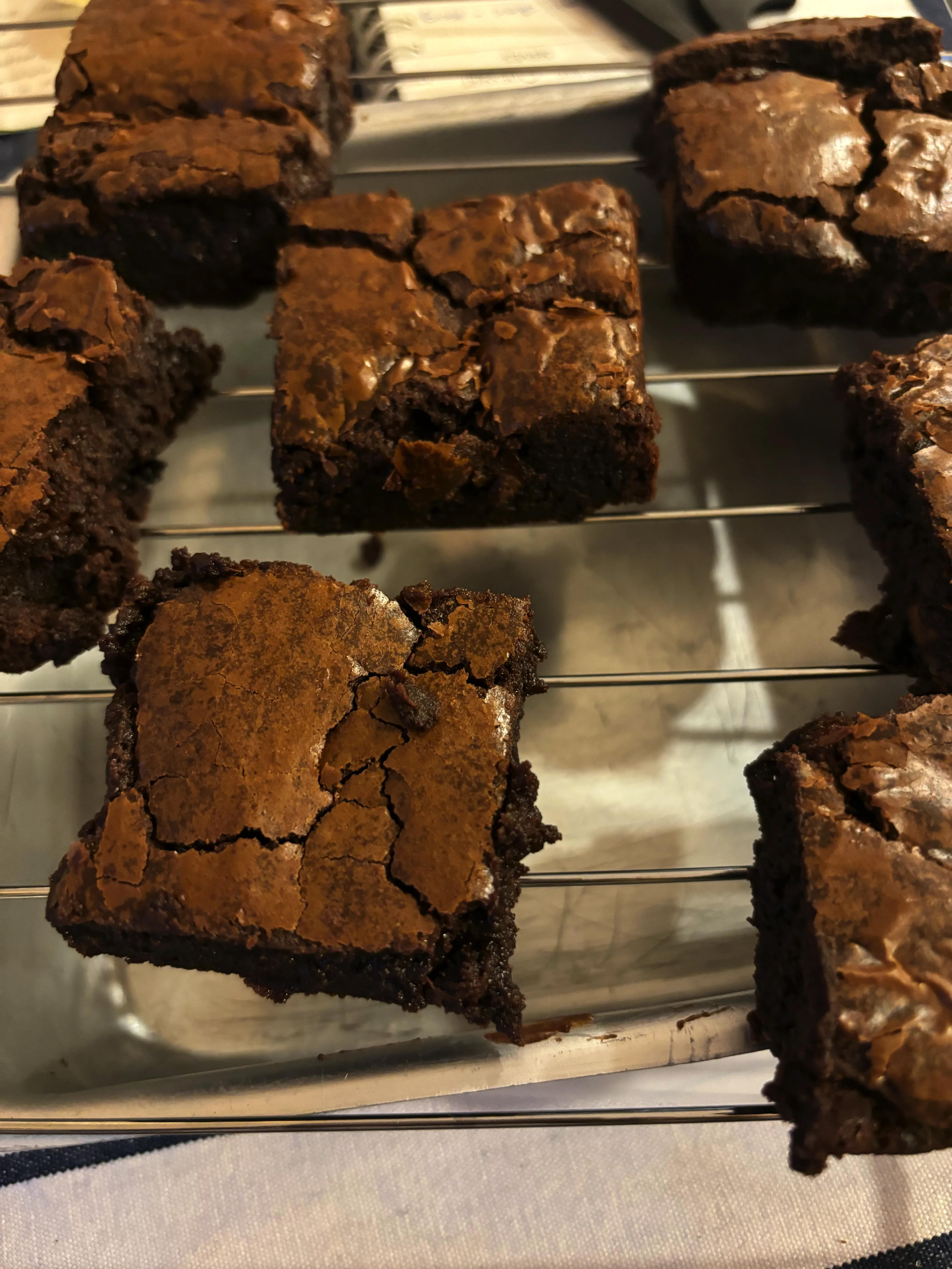 Classic Chocolate Brownie - Close Up